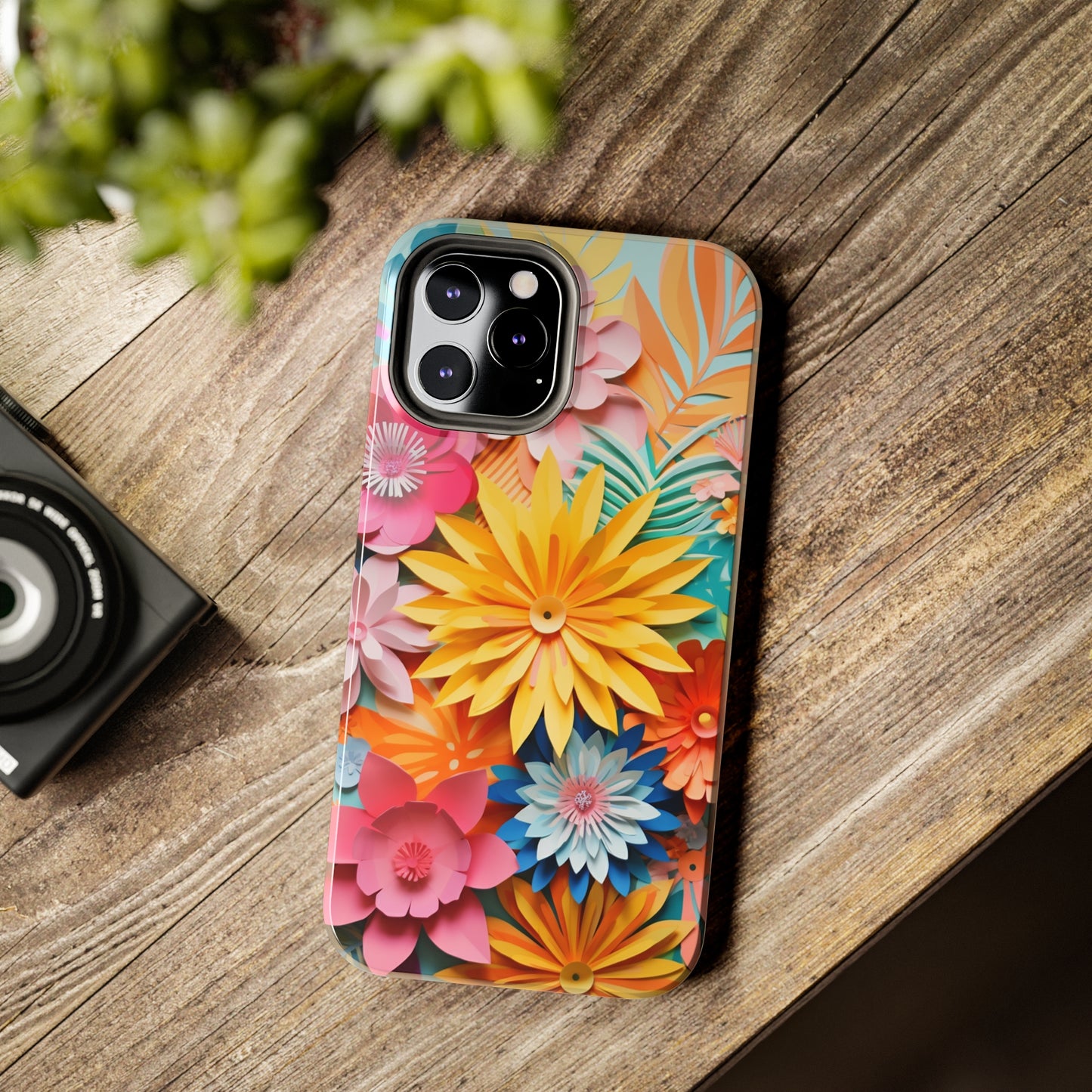 iPhone 12 Pro Max Artistry: Paper Floral Design – Crafted Elegance for iPhone 13 Pro and iPhone XR Enthusiasts