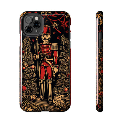 Guardian of Yuletides Past: Vintage Christmas Toy Soldier | Tough iPhone Case