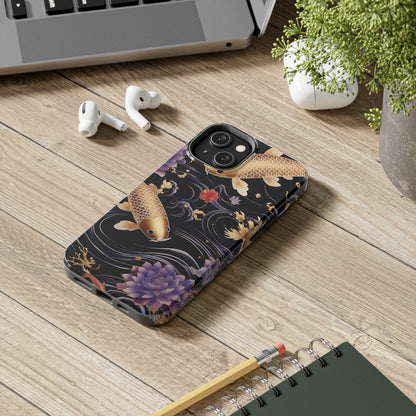 Ephemeral Beauty: Koi Fish Artistry | Japanese Inspired iPhone Case