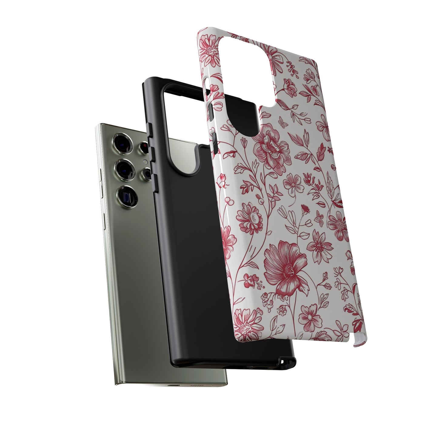 Pink Floral Wildflower Phone Case