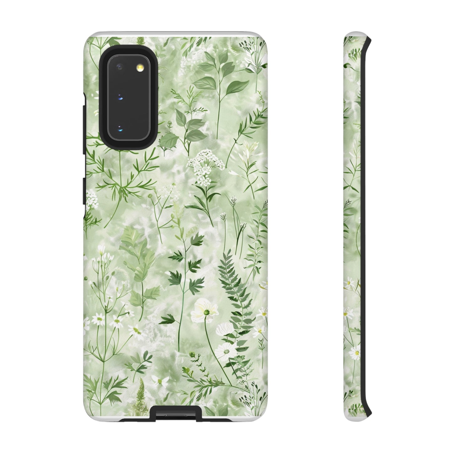 Floral Sage Green Wildflower Phone Case