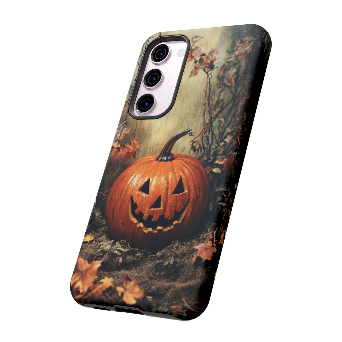 Vintage Style Halloween Jack-o'-Lantern Phone Cover