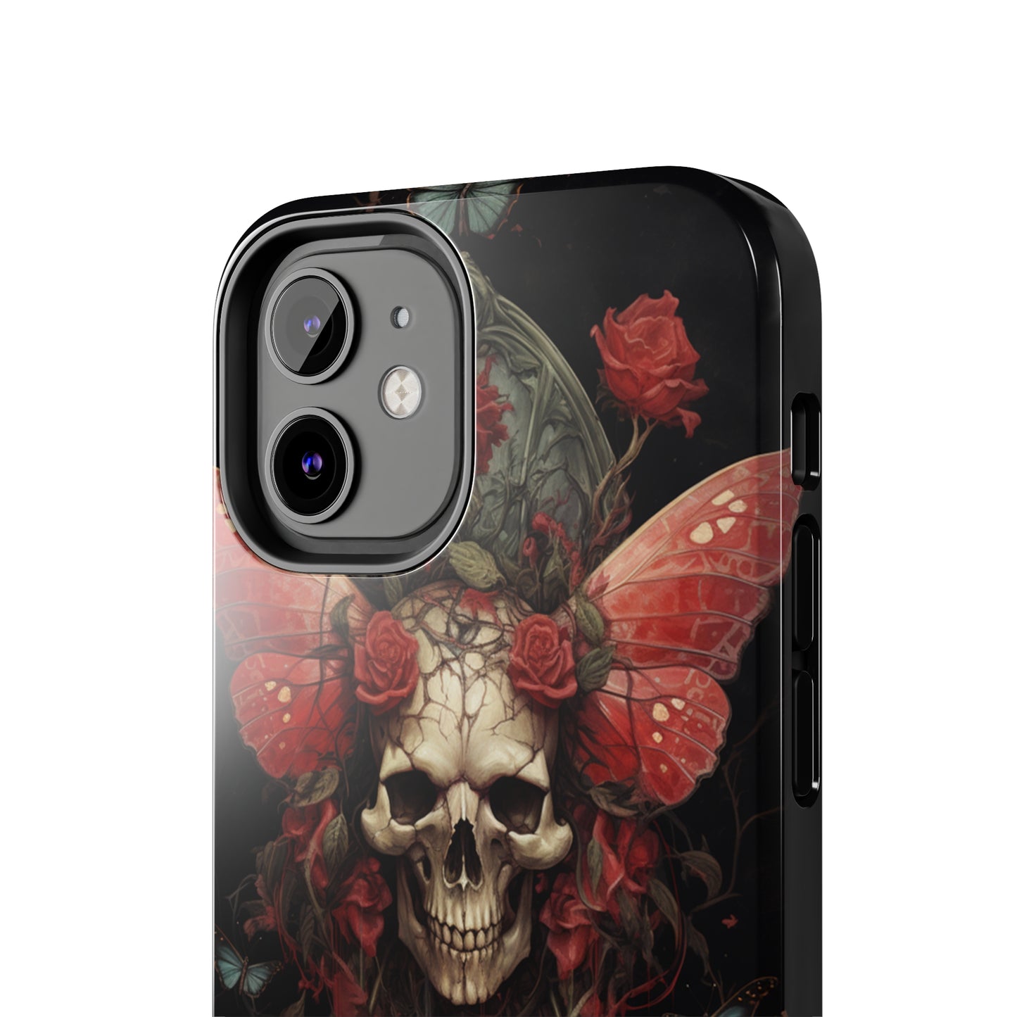 Deadhead Moth Gothic Dark Academia iPhone Case | Embrace Mysterious Elegance