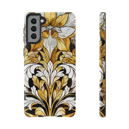 Art Deco Stained Glass floral Phone Case