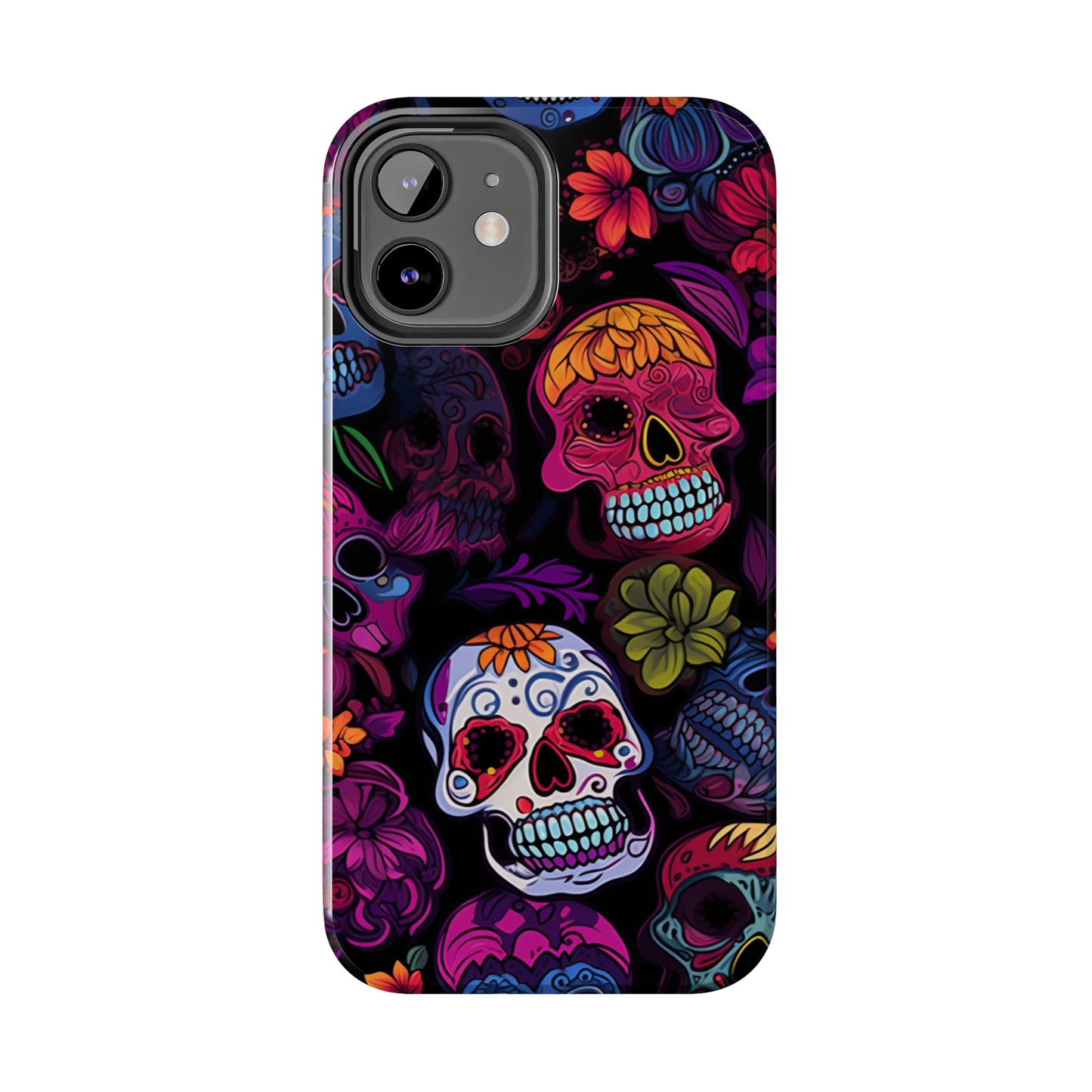 Sugar Skull iPhone Case | Day of the Dead Inspired Design for Halloween