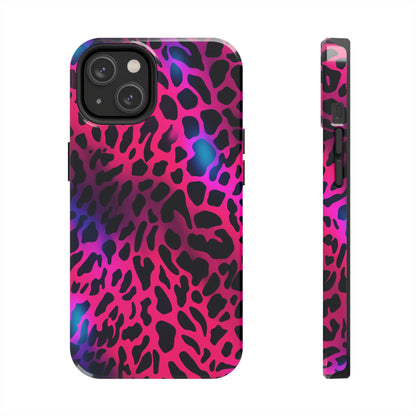 Wild Child: Trippy Leopard Spots Mystique | Dynamic iPhone Case