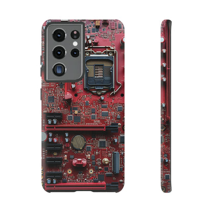 Open Circuit Naked Motherboard Technology Phone Case