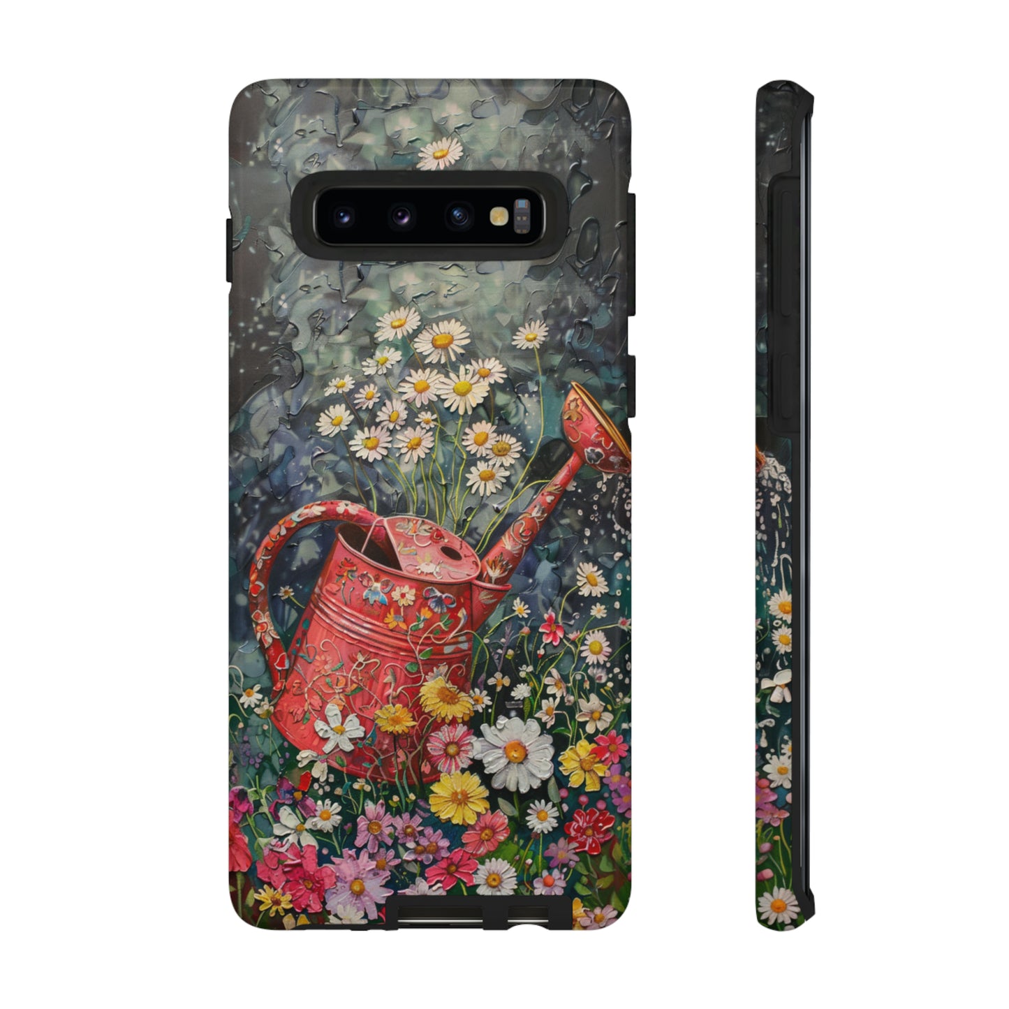 Flowers and Watering Can Floral Oil Painting Phone Case