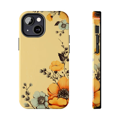 Classic Vintage Floral Case for iPhones – Timeless Elegance & Protection