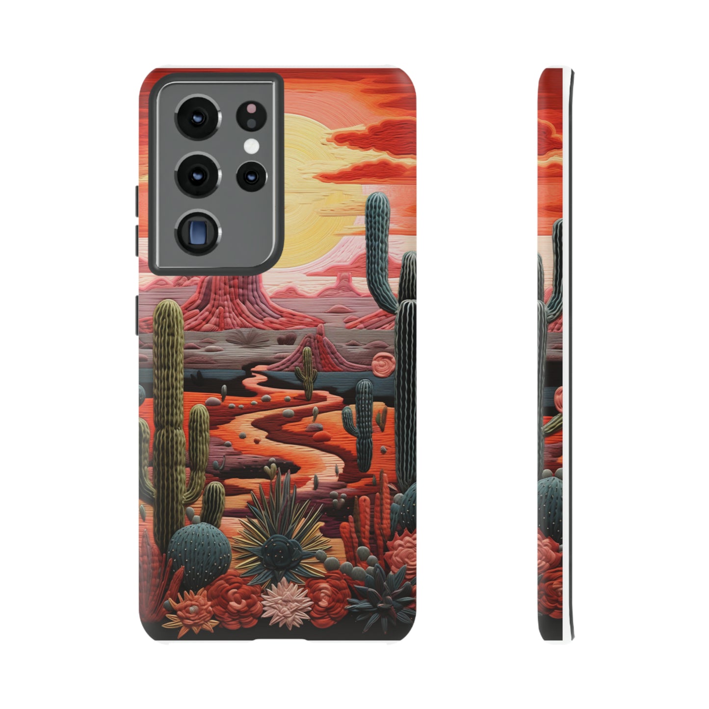 Cactus Desert Sunset Phone Case