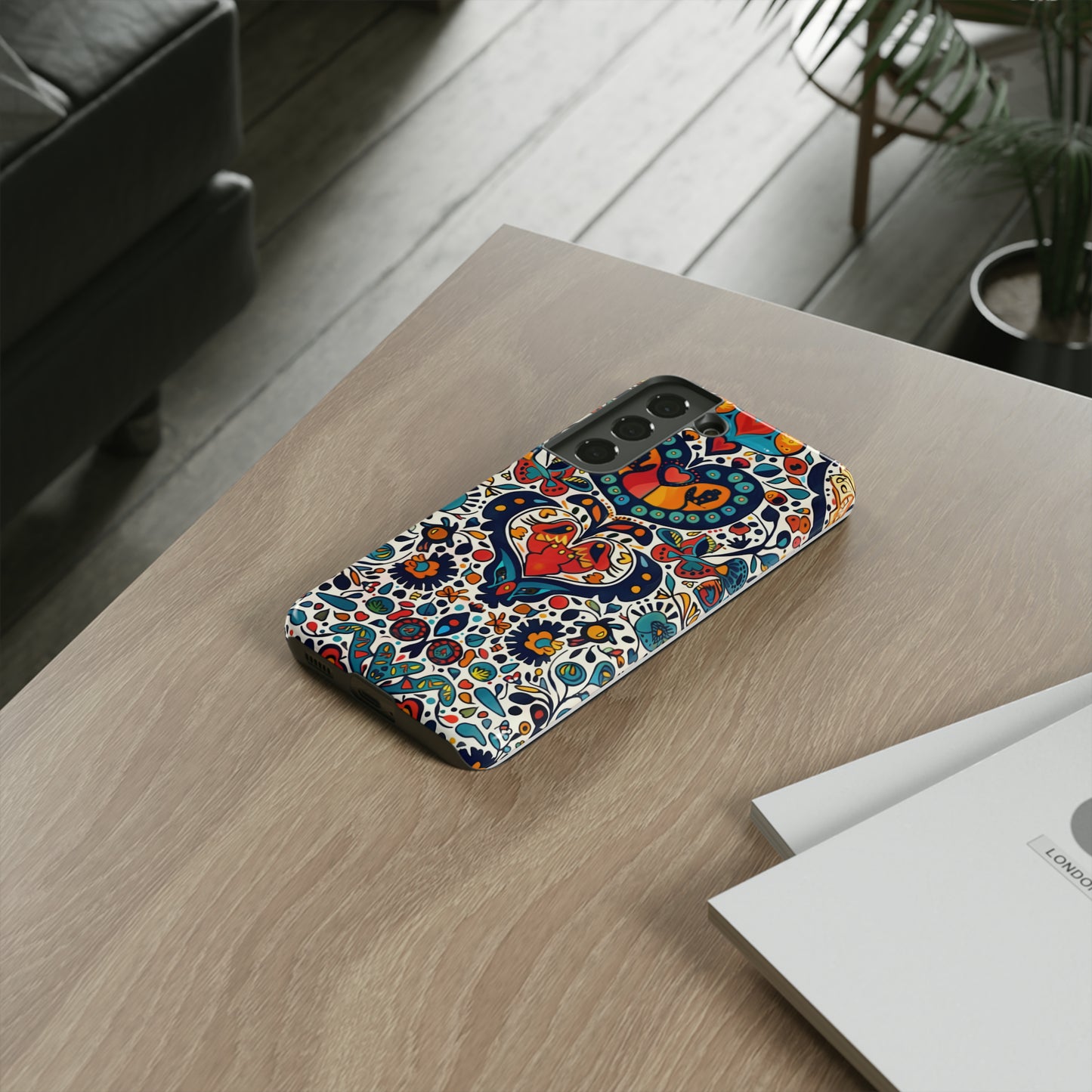 Mexican Style Mural Painting Phone Case