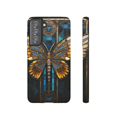 Stained Glass iPhone Butterfly Floral Aesthetic Art Nouveau