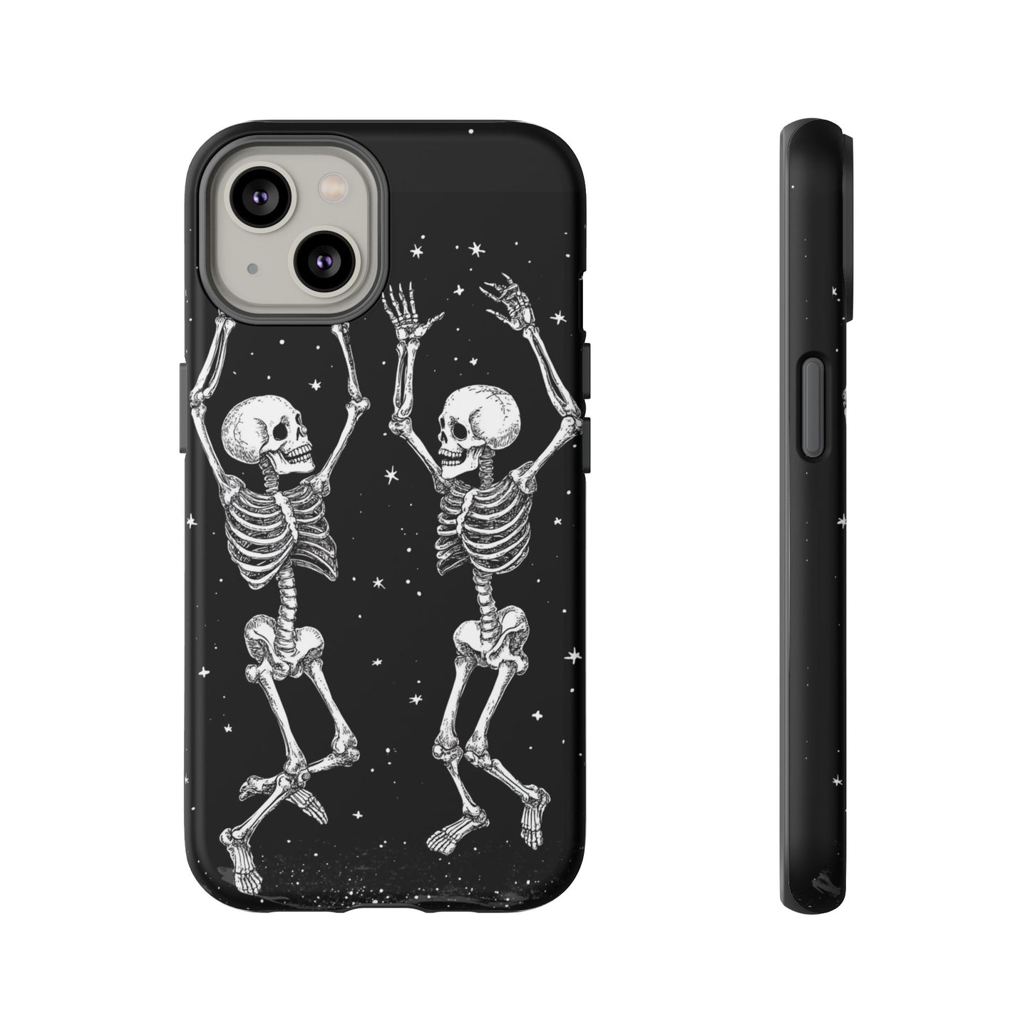 Halloween Dancing Skeletons iPhone Case