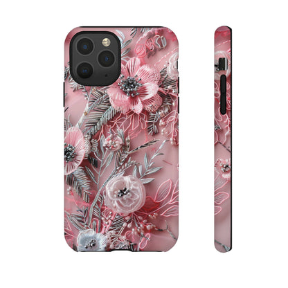 Coquette Aesthetic Floral Art Phone Case