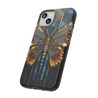 Stained Glass iPhone Butterfly Floral Aesthetic Art Nouveau