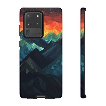 Mountain Abstract Tough Case | Embrace Nature's Beauty with a Durable Phone Case