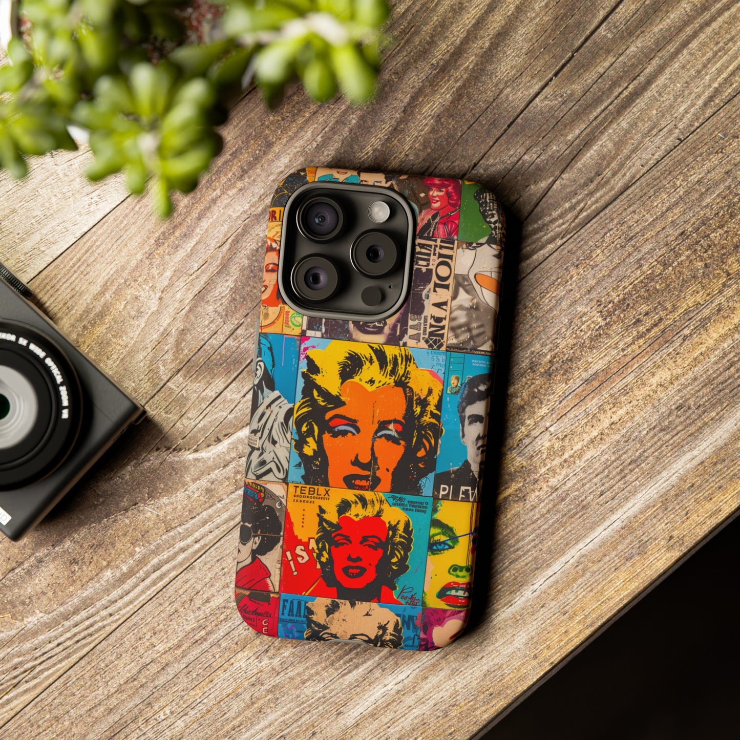 Retro Hollywood Pop Art Phone Case