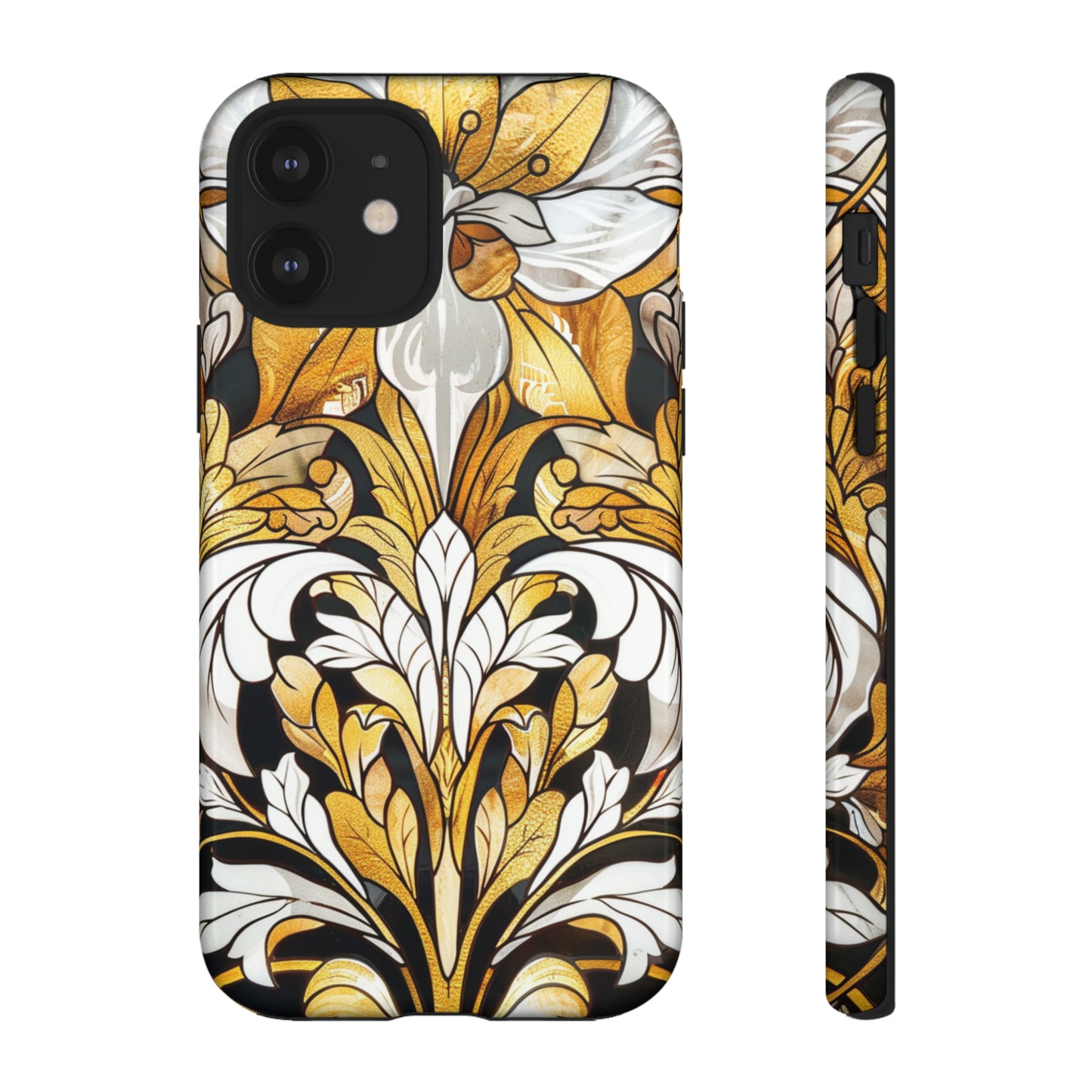 Art Deco Stained Glass floral Phone Case