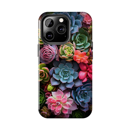 Succulent Desert Cactus Floral iPhone Case | Embrace the Beauty of Arid Elegance