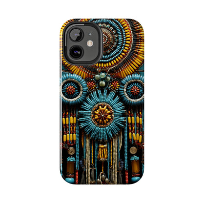 Native American Beadwork iPhone Case | Crafted Elegance with Cultural Heritage