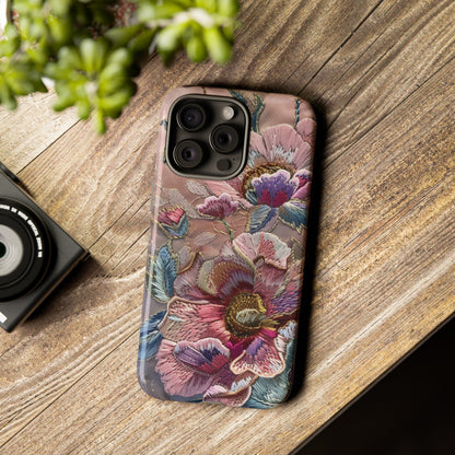 Coquette Embroidery Aesthetic Floral iPhone 14 Case