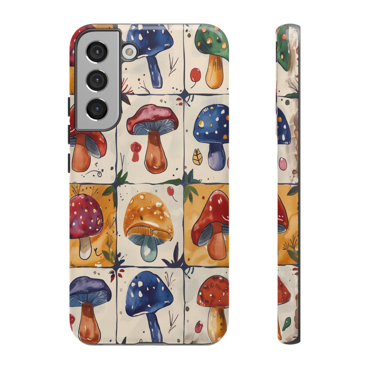 Trippy Magic Mushroom Toadstools Phone Case