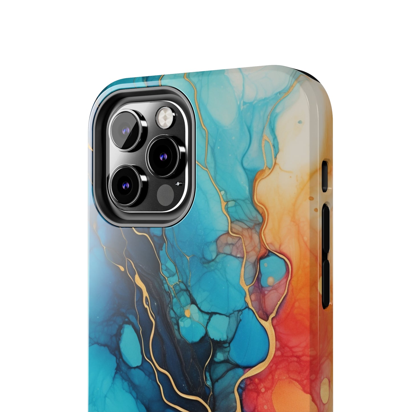 Marbled Gold iPhone Case