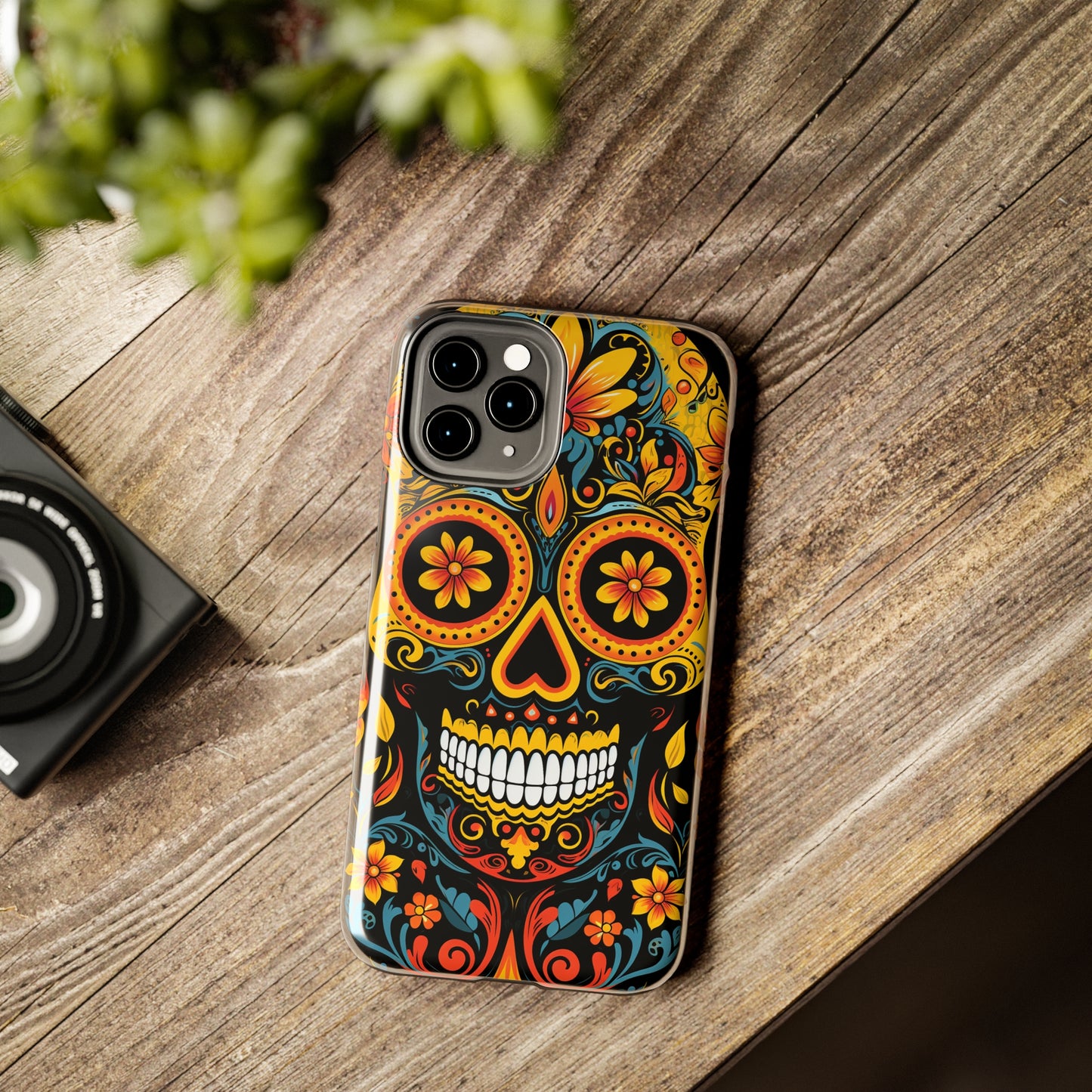 Sugar Skull iPhone Case | Dia de los Muertos Design for Apple iPhone