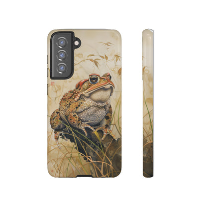 Toad on a Branch Japanese Style Art Painting Phone Case