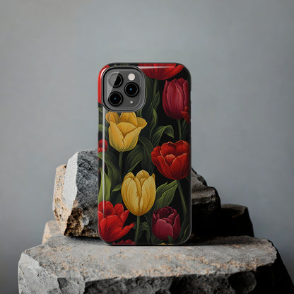 Tulip Floral Aesthetic iPhone Case | Embrace the Beauty of Nature in Full Bloom