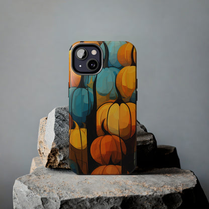 Halloween Fall Pumpkins iPhone Case | Embrace the Spooky Autumn Vibes