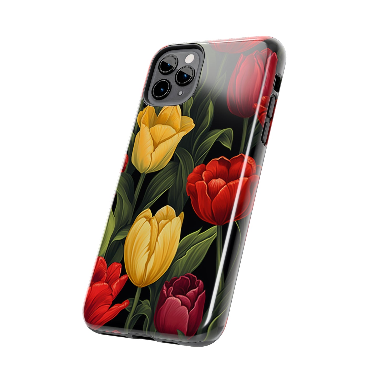 Tulip Floral Aesthetic iPhone Case | Embrace the Beauty of Nature in Full Bloom