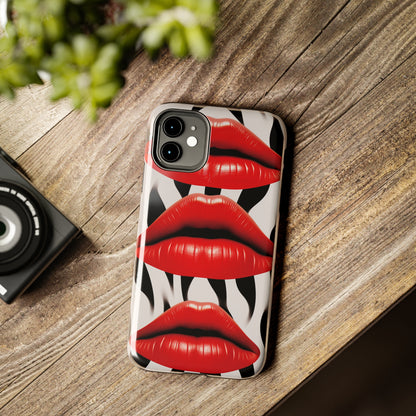 Kiss Lips iPhone Case | Expressive and Playful Design for iPhone 11, 12, 13, 14