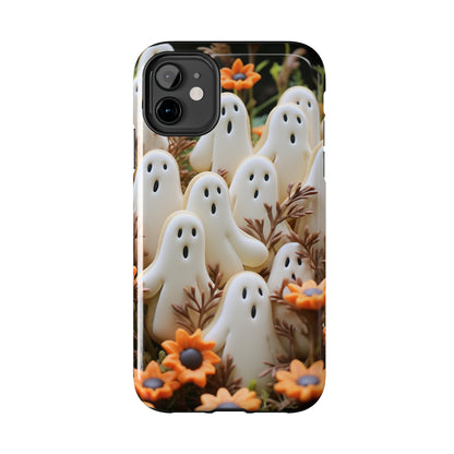 Sweet Spook: Cute Halloween Cookie Ghost | Adorable & Festive Accessory for iPhone Models 11 through 14 Pro Max