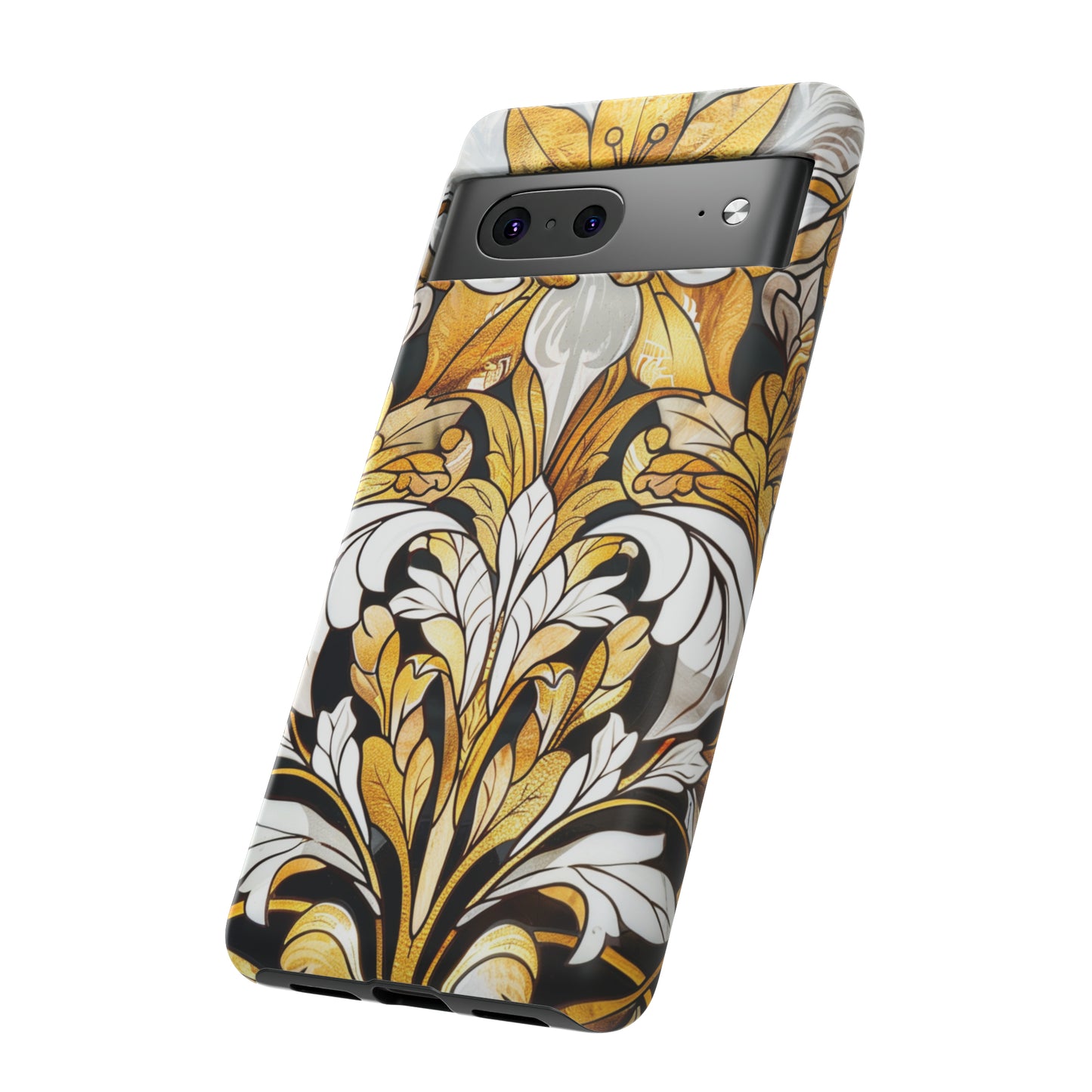 Art Deco Stained Glass floral Phone Case