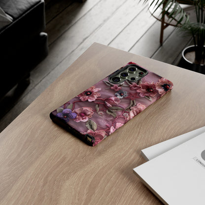 Coquette Aesthetic Floral Art Phone Case