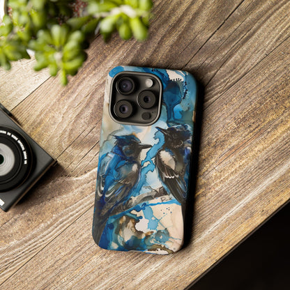 Blue Bird Watercolor Phone Case