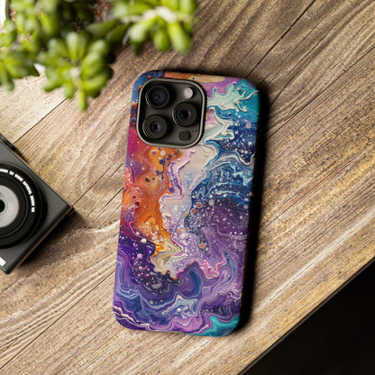 Trippy Psychedelic Color Waves Phone Case