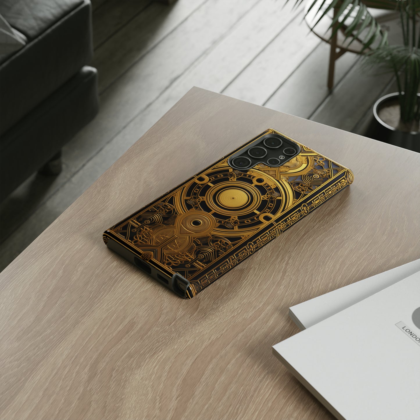 Gold Mandala Phone Case