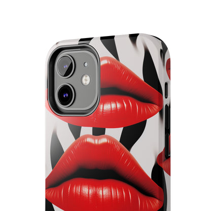 Kiss Lips iPhone Case | Expressive and Playful Design for iPhone 11, 12, 13, 14