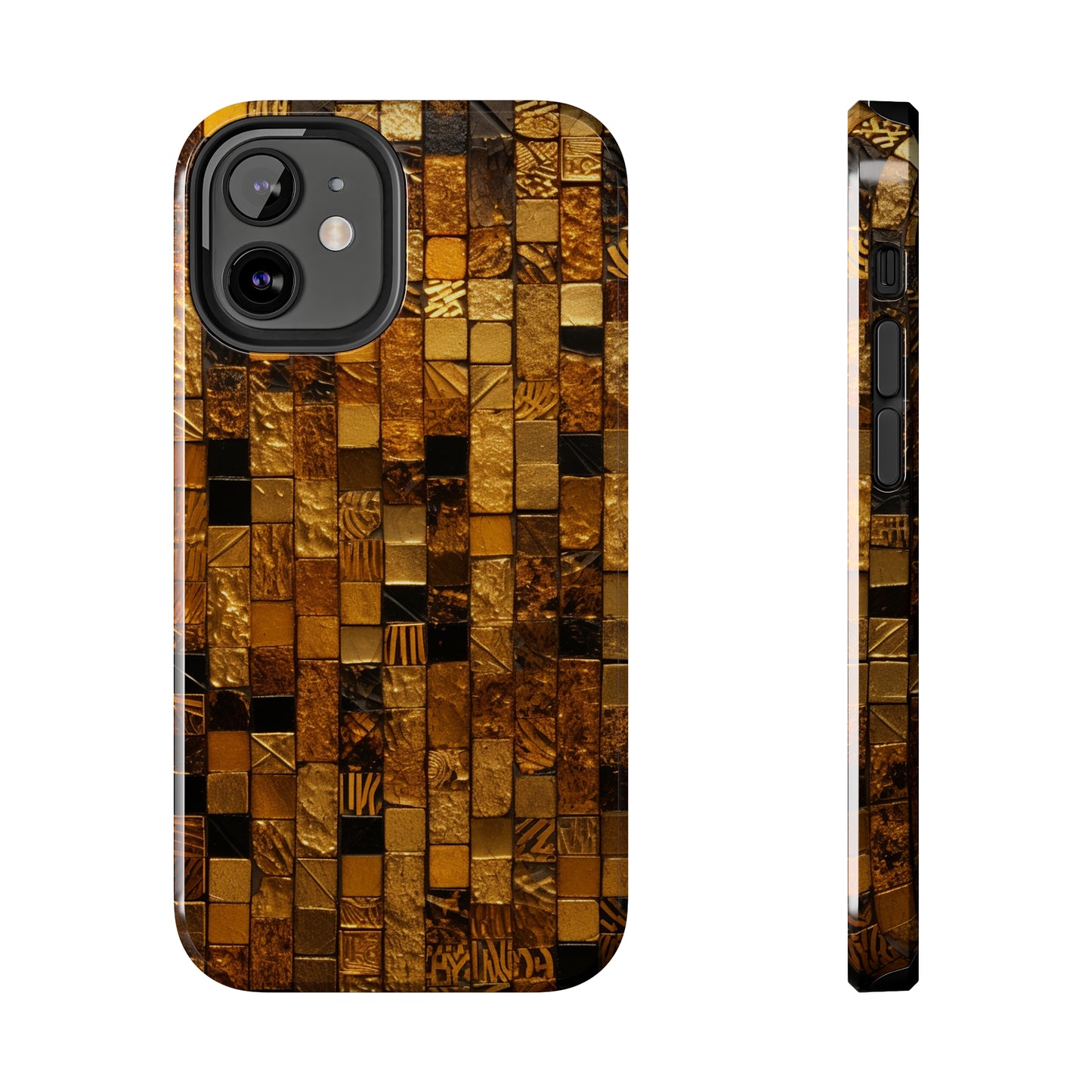 Golden Tile iPhone Case | Add Glamour and Elegance to Your Device