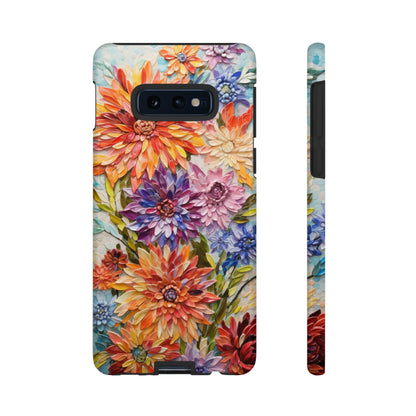 Bright floral pattern cover for iPhone 13