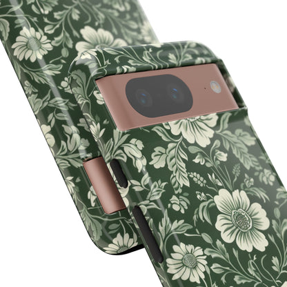 Floral Sage Green Wildflower Phone Case