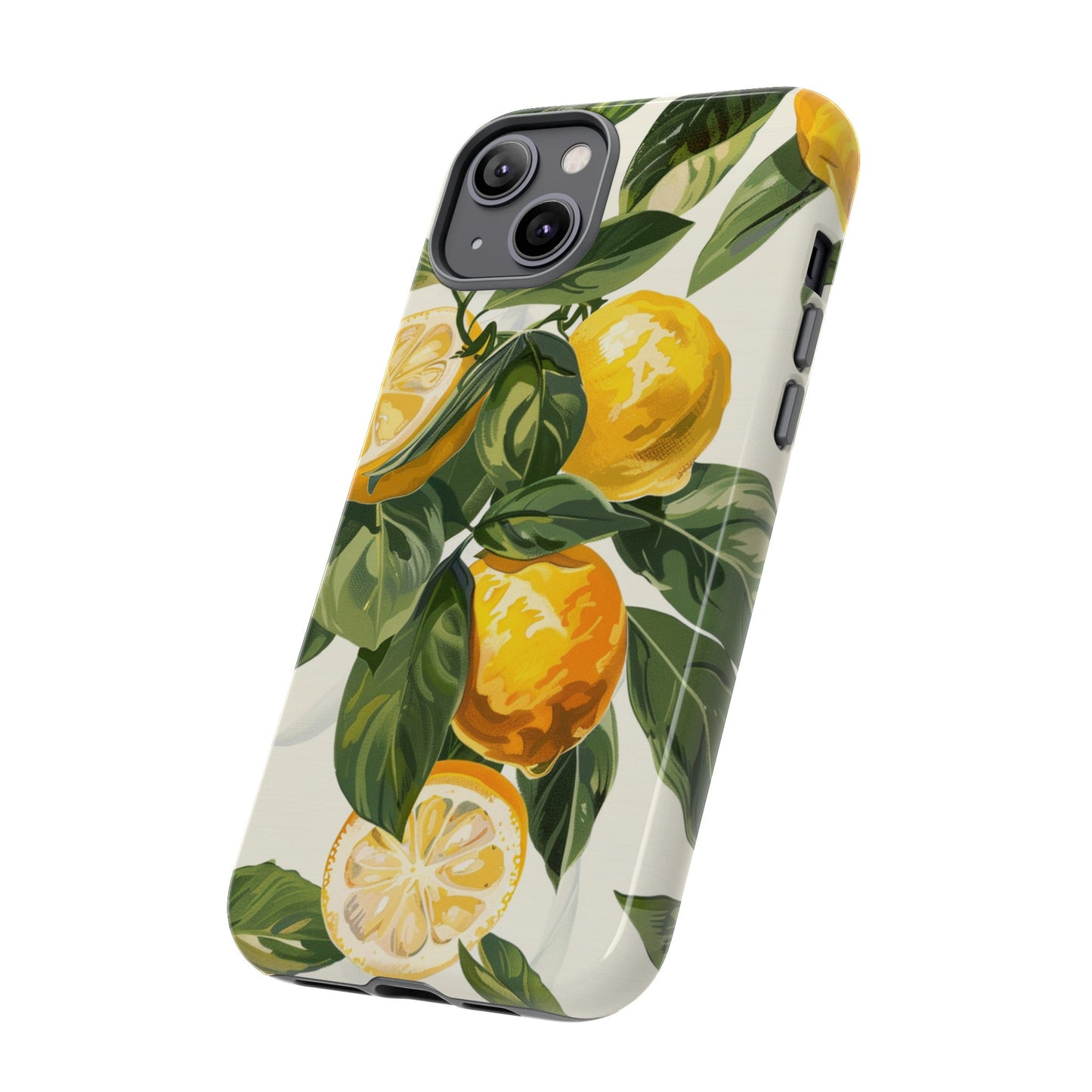 Yellow Lemon Italian  Painting iPhone 13 Case