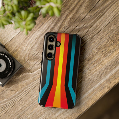 Retro Lines 1980s Flashback Phone Case