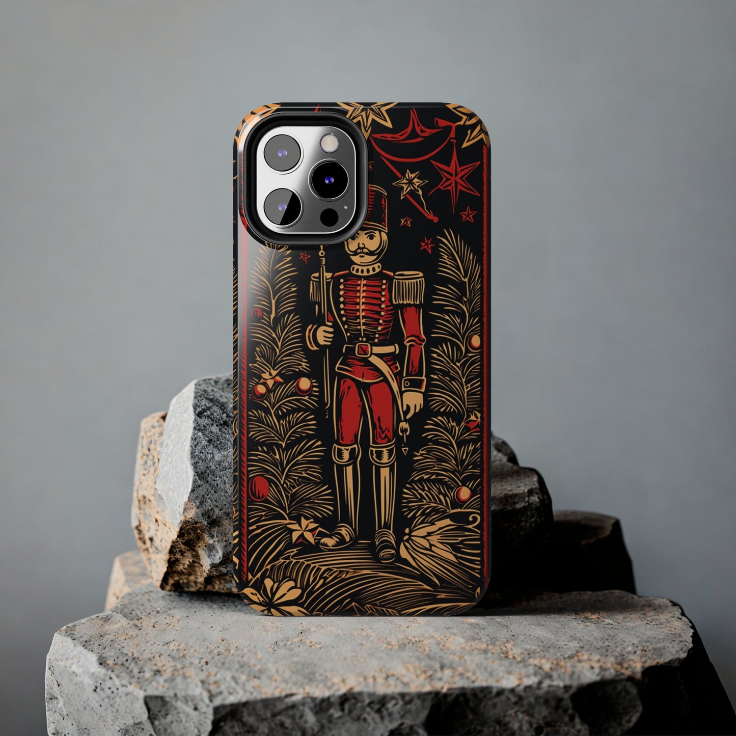 Guardian of Yuletides Past: Vintage Christmas Toy Soldier | Tough iPhone Case