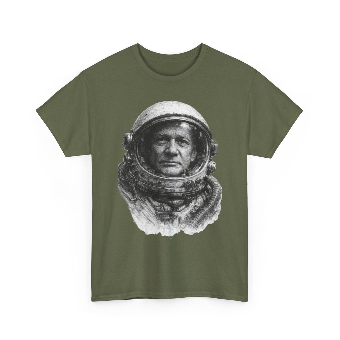 Astronaut Reflection Vintage Space T-Shirt