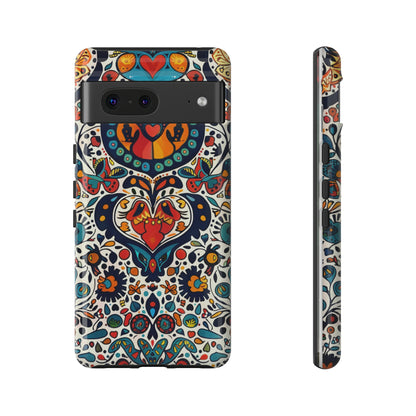 Mexican Style Mural Painting Phone Case