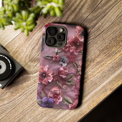 Coquette Aesthetic Floral Art Phone Case