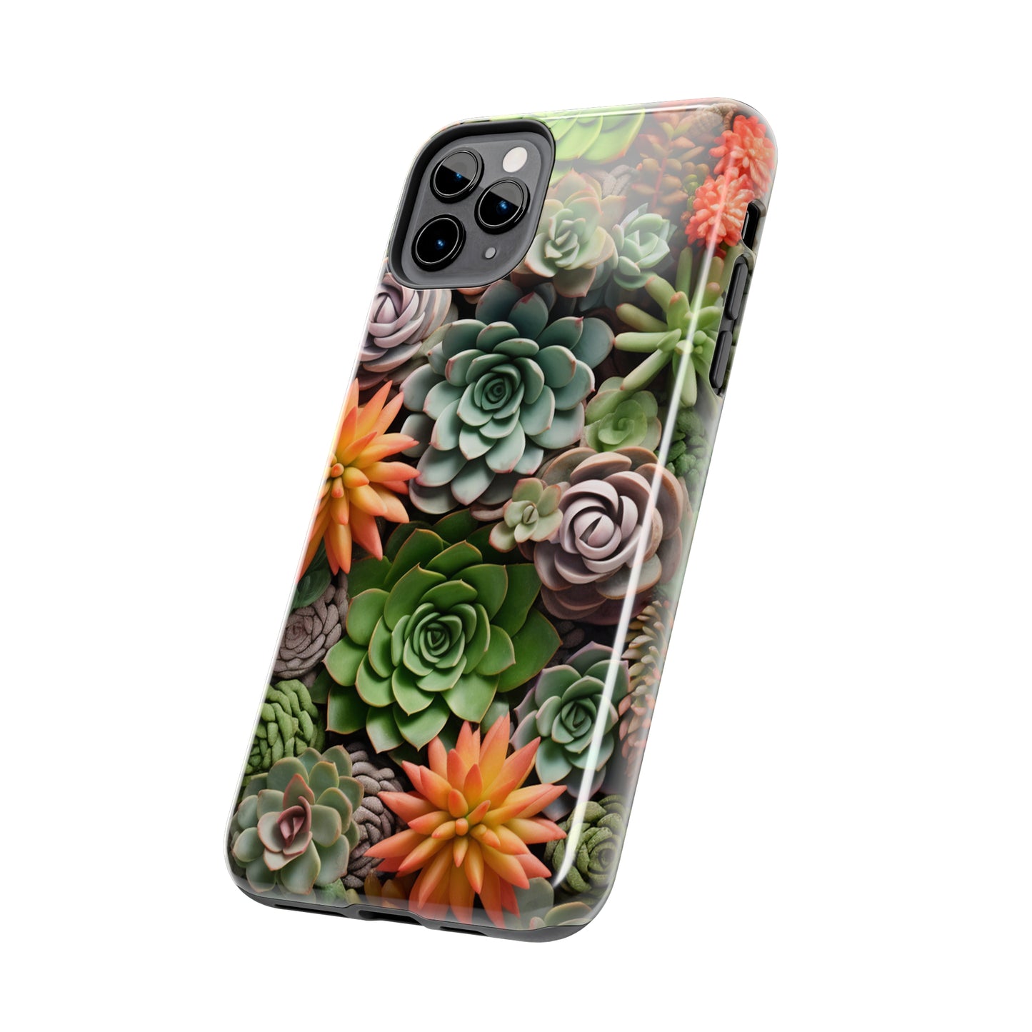 Succulent Desert Cactus Floral iPhone Case | Embrace the Beauty of Arid Elegance